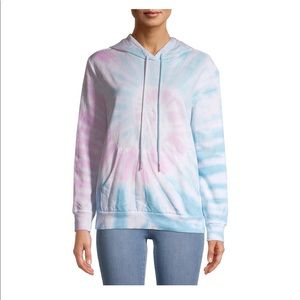 No Boundaries Junior Tye Dye hoodie